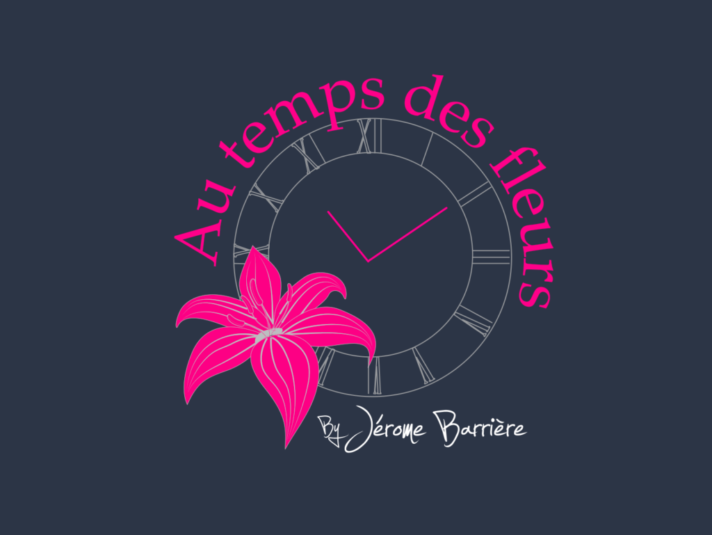au temps des fleurs logo boutiques blanc 1